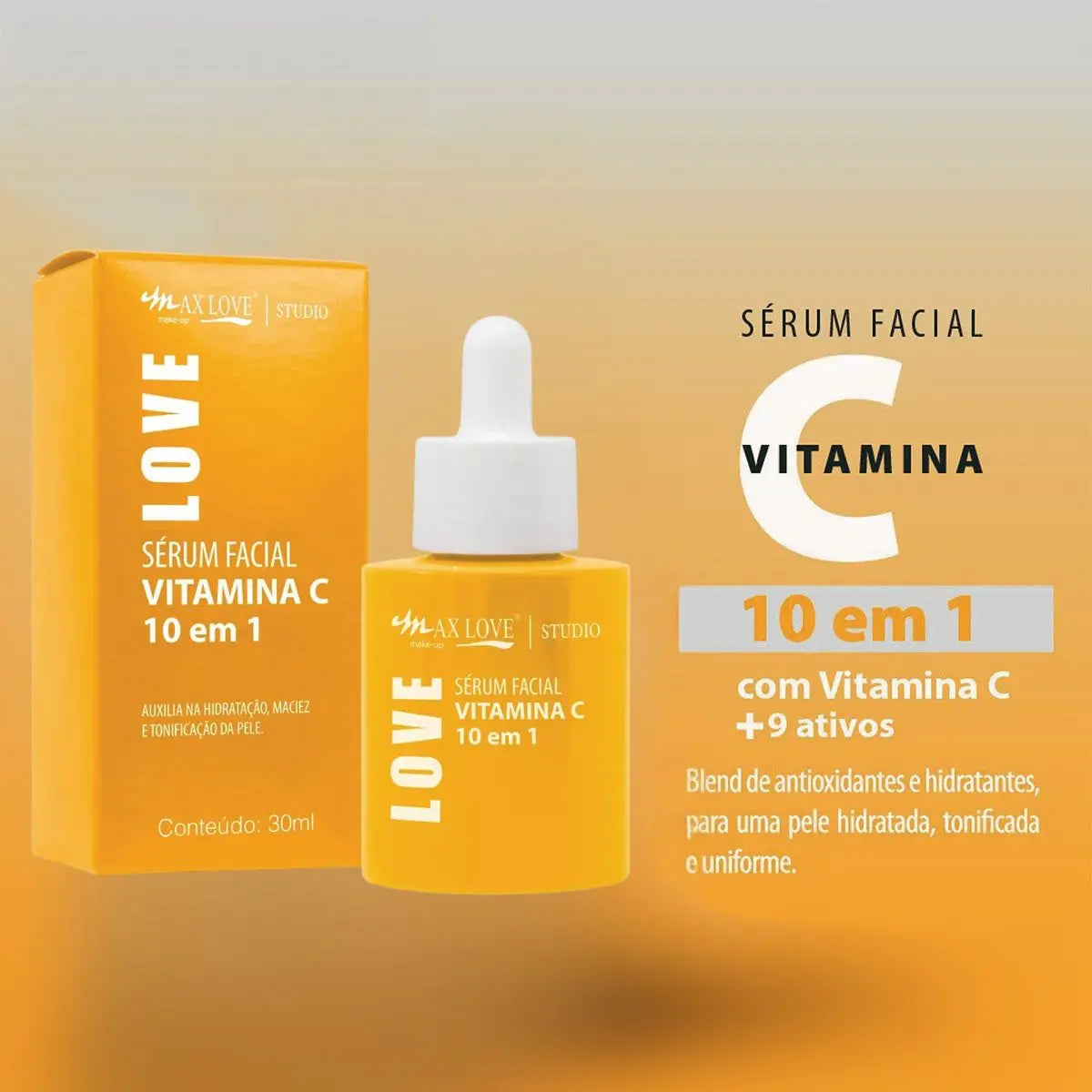 Sérum Facial Vitamina C 10 em 1