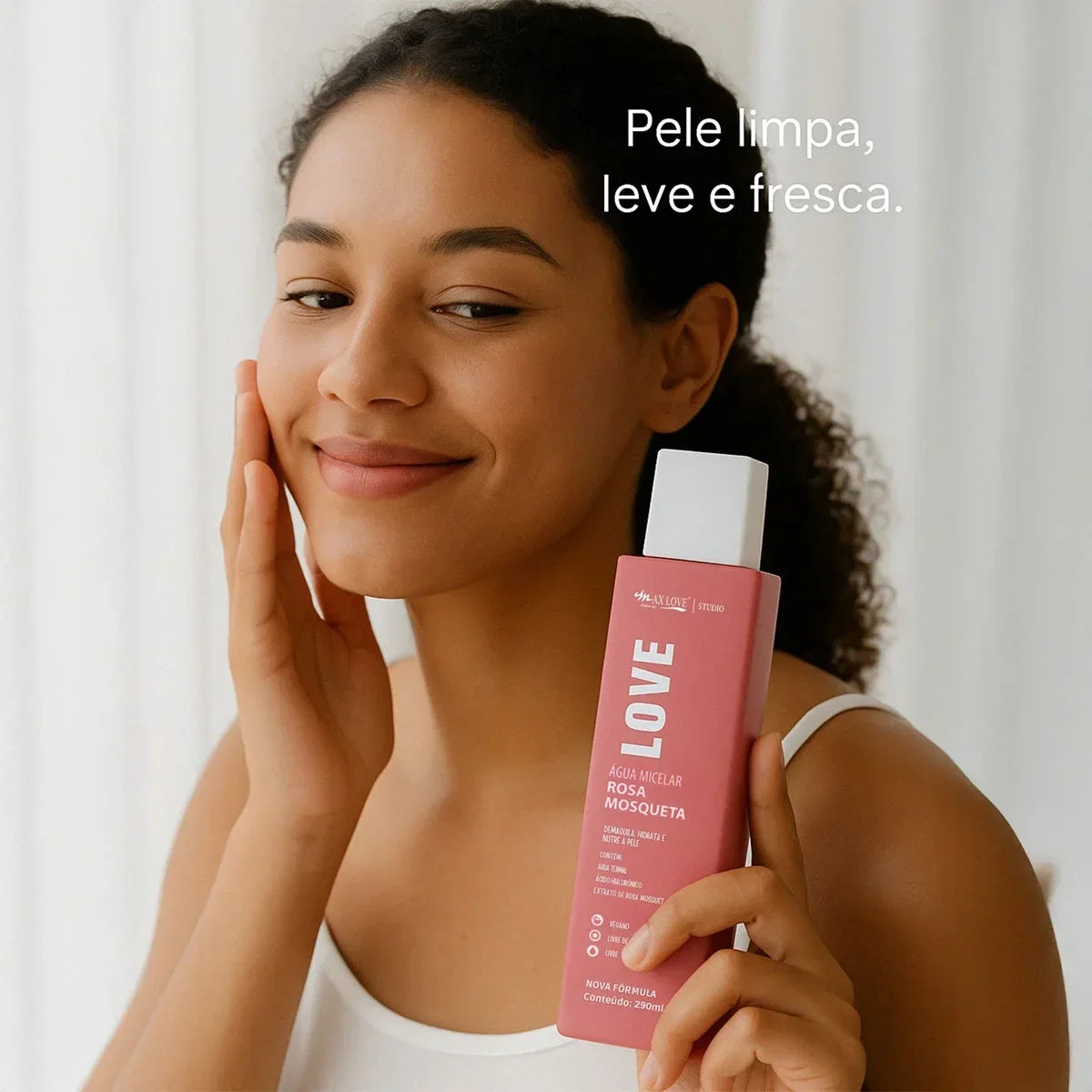 Água Micelar Rosa Mosqueta 290ml