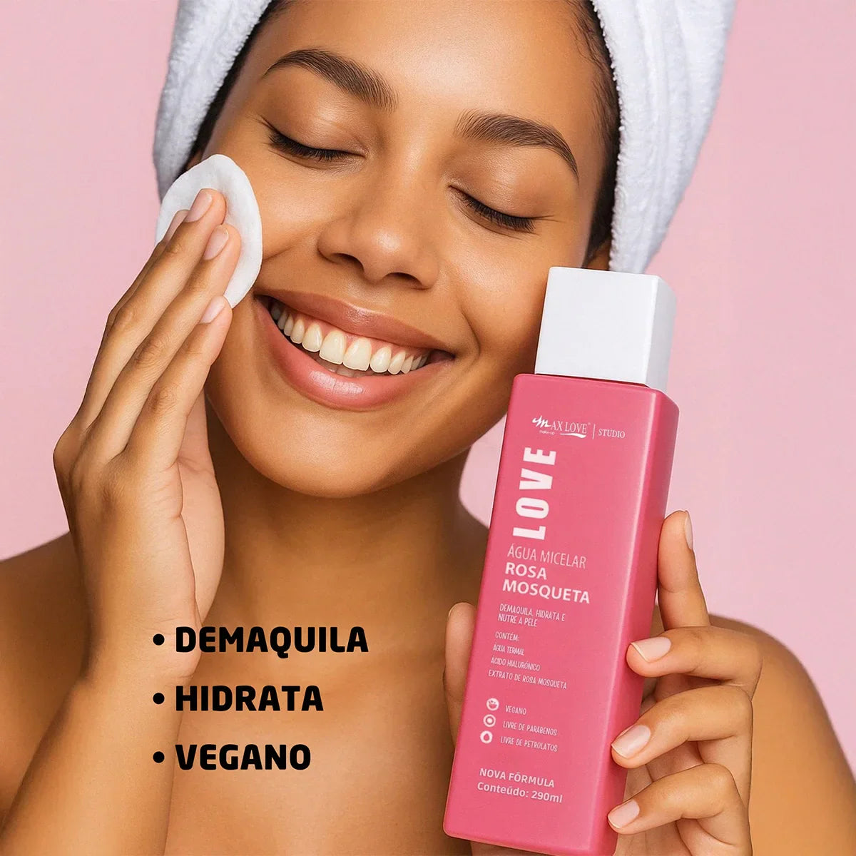 Água Micelar Rosa Mosqueta 290ml
