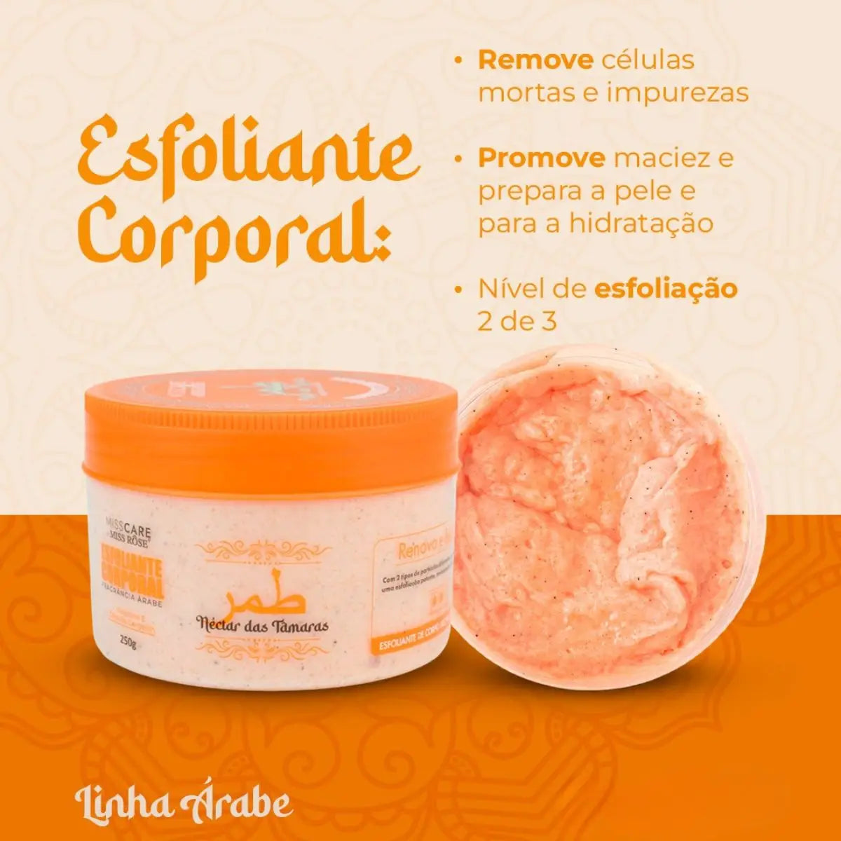 Esfoliante Corporal Tâmaras 250g