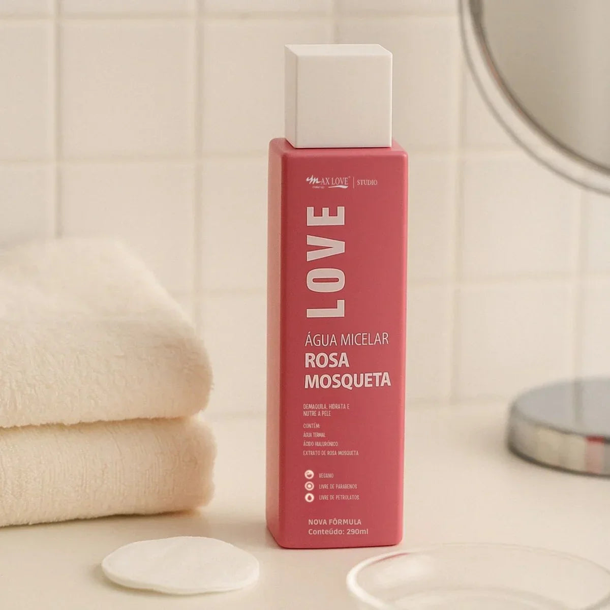 Água Micelar Rosa Mosqueta 290ml